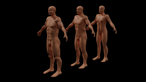 Male Base Mesh preview image